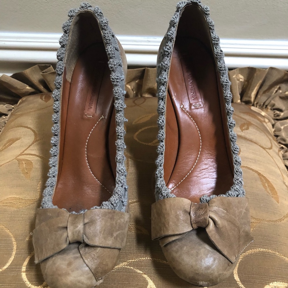 Grey BCBG Heels